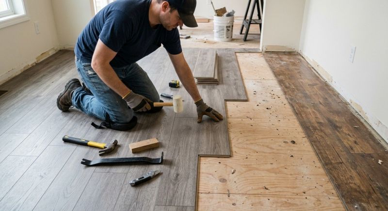 Laminate Floor Remodeling in Sacramento, CA