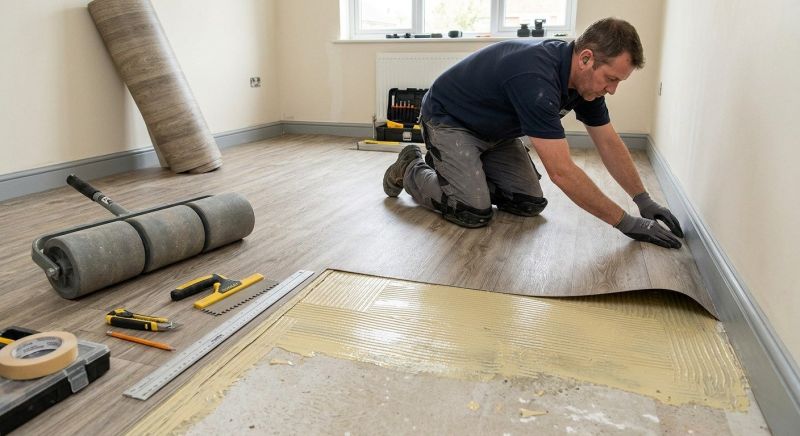 Sheet Vinyl Installation in San Antonio, TX