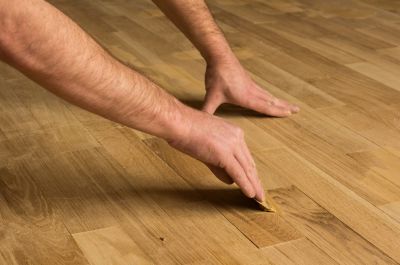 Patch, Fill, or Adjust Gaps in the Wood Floor!